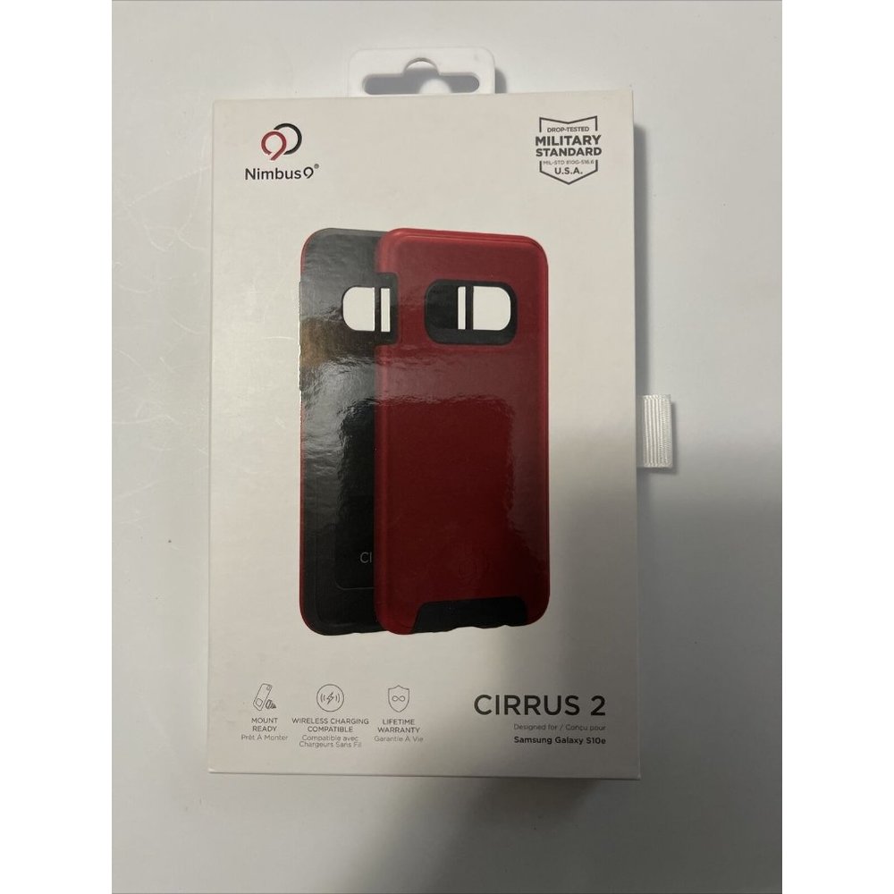 Nimbus9 - Cirrus 2 Case for Samsung Galaxy S10e - Crimson